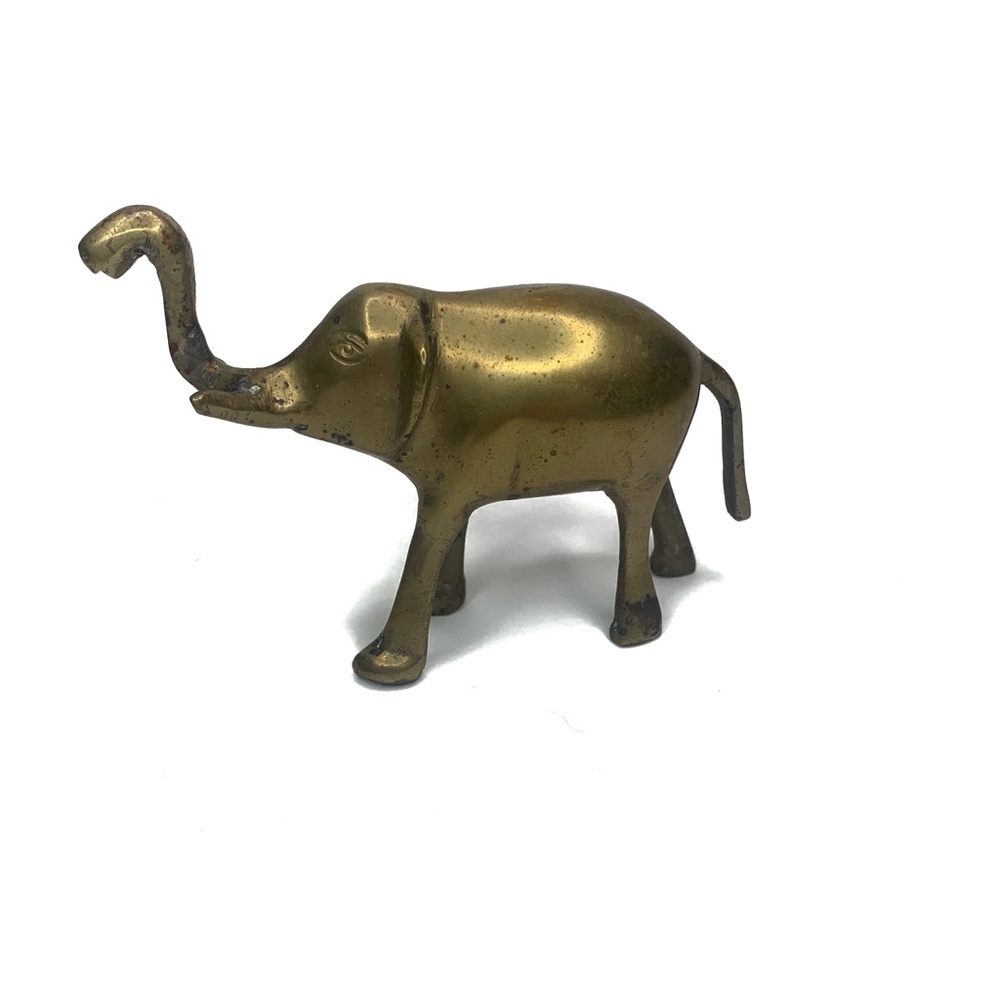 Little Brass Elephant - Picture 1 of 5